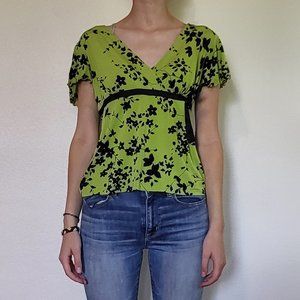 Beautiful Japanese-style green top